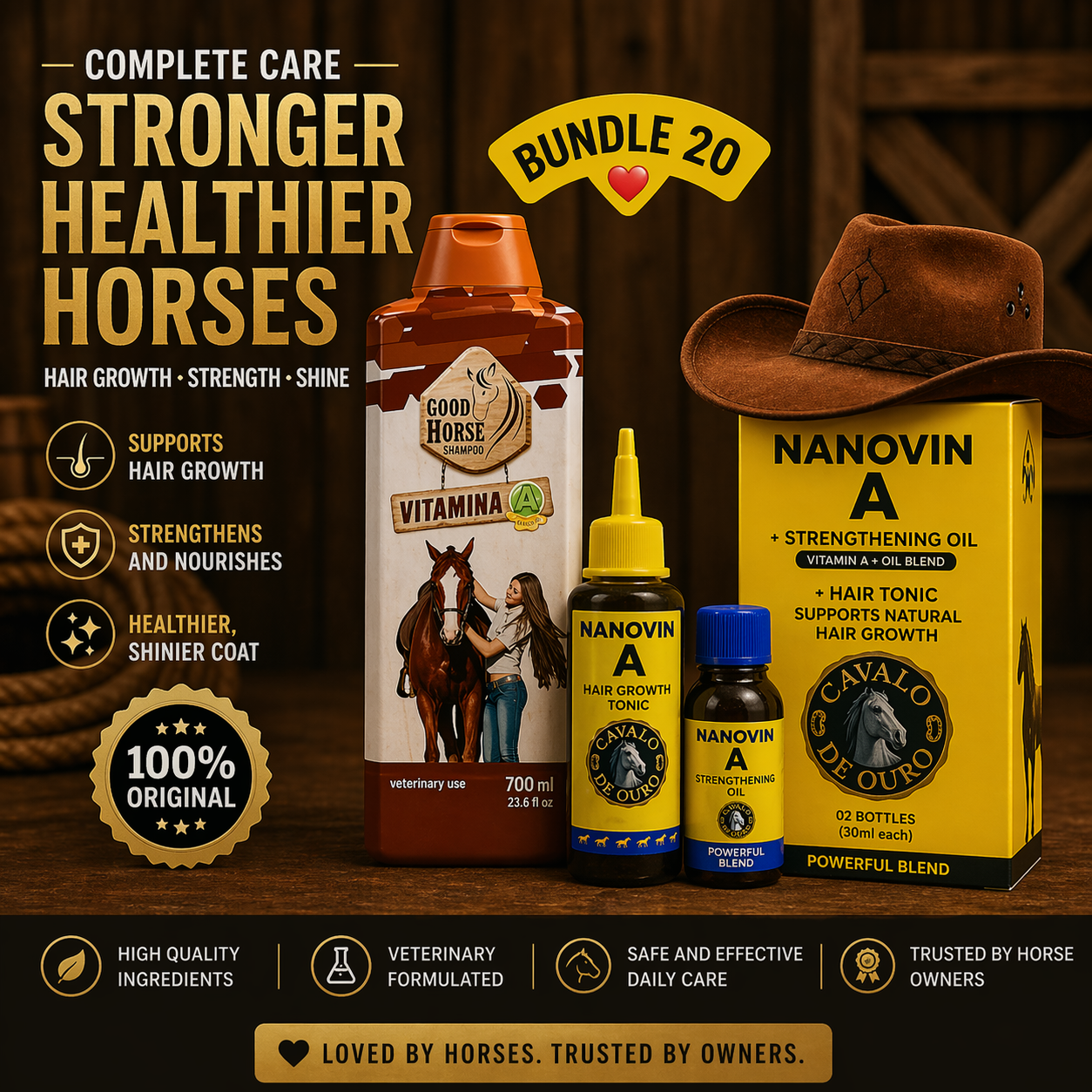 VitaHair Strength & Shine - Stronger, Fuller & Shinier Looking Hair