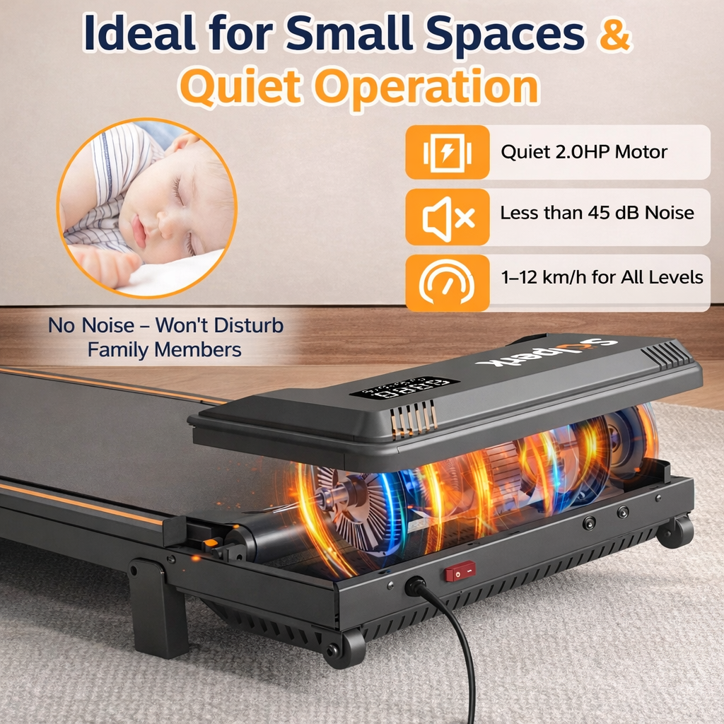 Stay active, burn calories, and boost productivity — all from home.